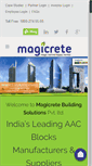 Mobile Screenshot of magicrete.in